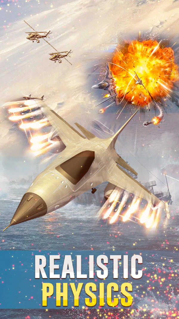 喷气式战斗机射击游戏无限金币中文版图片1